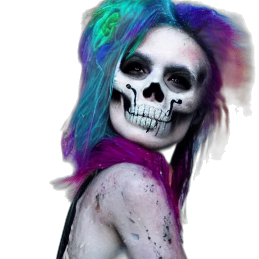 mask, face, creature, hair transparent PNG cut-out