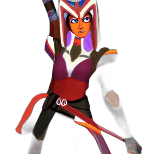 staff, mask, weapon, robot transparent PNG cut-out