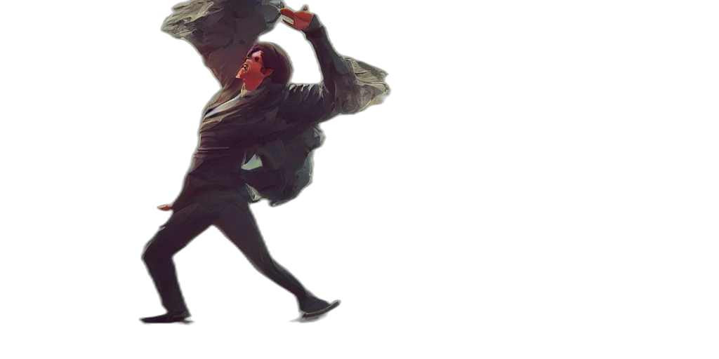 jacket, umbrella, concept art, 3d render transparent PNG cut-out