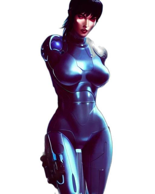 robot, dress, concept art, comic book art transparent PNG cut-out