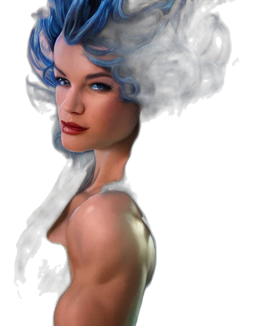 crown, face, hair, mask transparent PNG cut-out