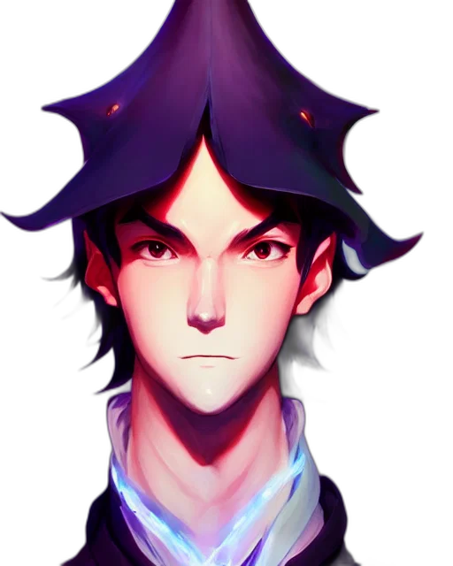 face, hat, staff, mask transparent PNG cut-out