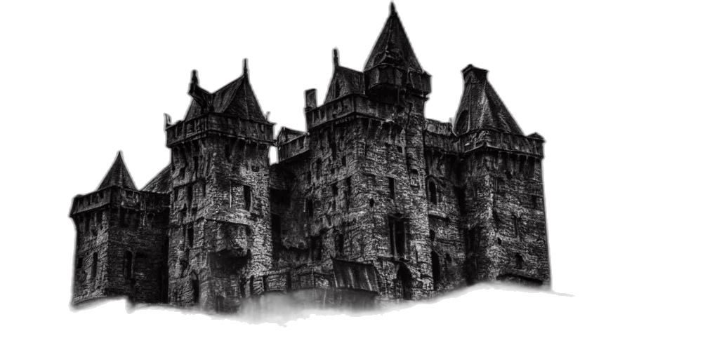 building, concept art, 3d render, fantasy art transparent PNG cut-out