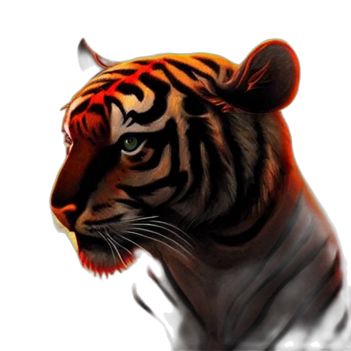 animal, creature, face, photorealistic transparent PNG cut-out