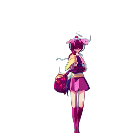 staff, dress, jacket, weapon transparent PNG cut-out