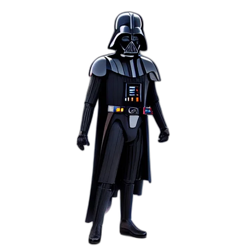 staff, concept art, 3d render, dark transparent PNG cut-out