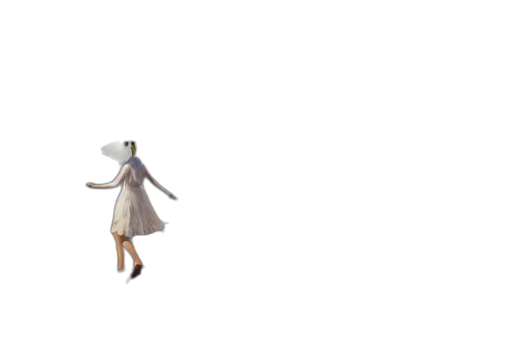 dress, robot, creature, shoes transparent PNG cut-out