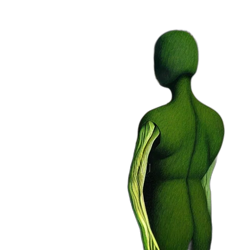 creature, dress, robot, staff transparent PNG cut-out