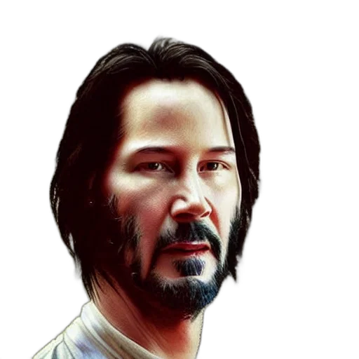 face, hair, robot, staff transparent PNG cut-out