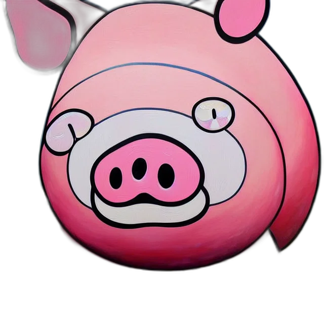 animal, mask, 3d render, concept art transparent PNG cut-out