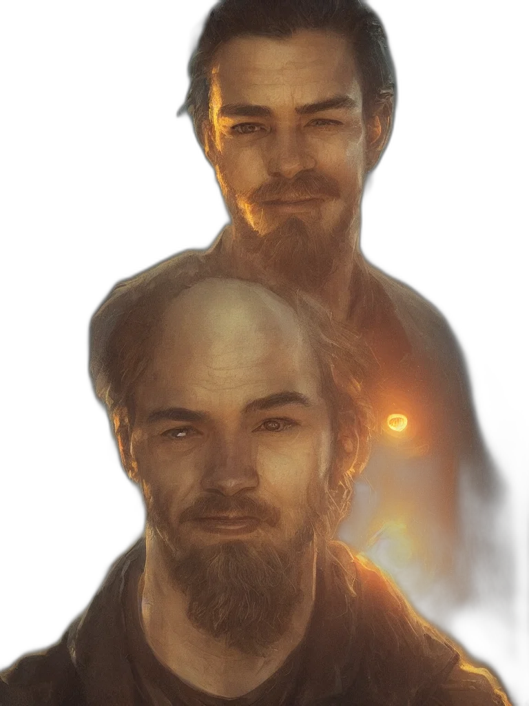 face, staff, hair, mask transparent PNG cut-out