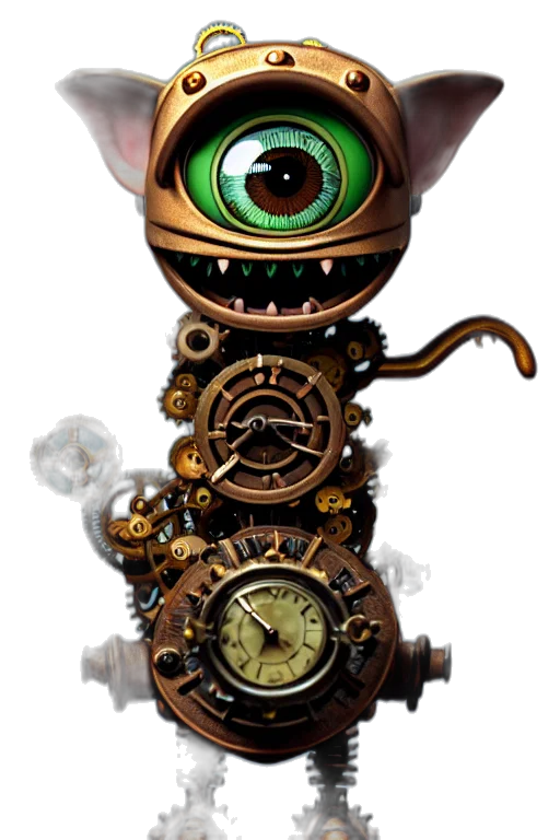 robot, staff, mask, jewelry transparent PNG cut-out