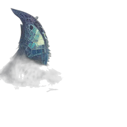 dragon, weapon, umbrella, mask transparent PNG cut-out