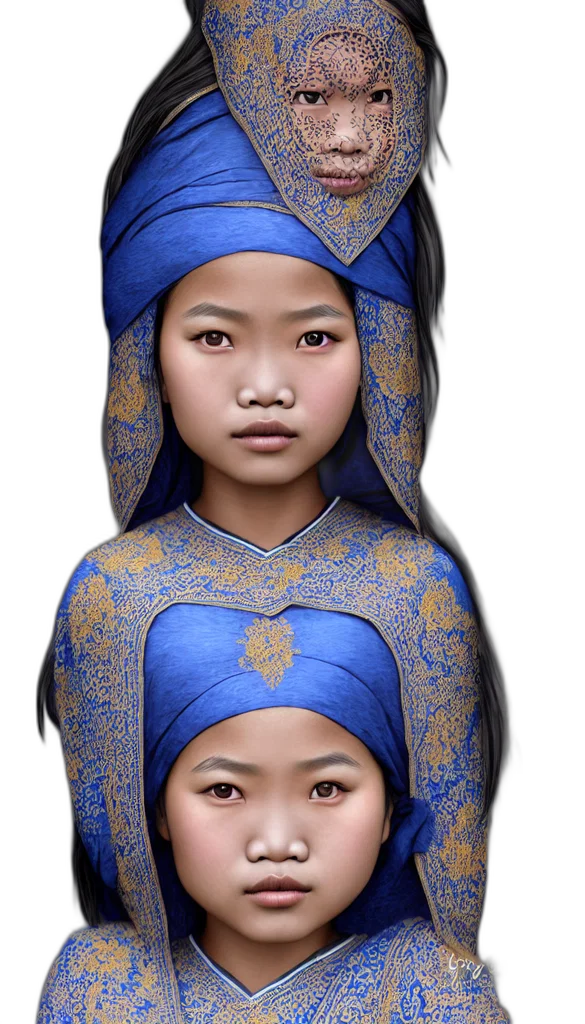face, mask, crown, jewelry transparent PNG cut-out