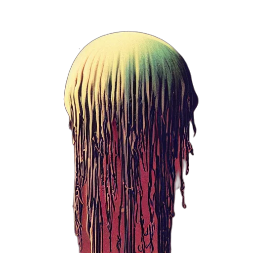 hair, hat, mask, creature transparent PNG cut-out