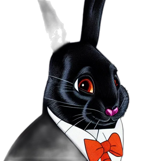 animal, staff, cartoon, photorealistic transparent PNG cut-out