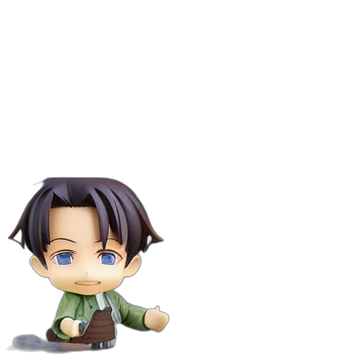 3d render, green, earth tones, nendoroid transparent PNG cut-out