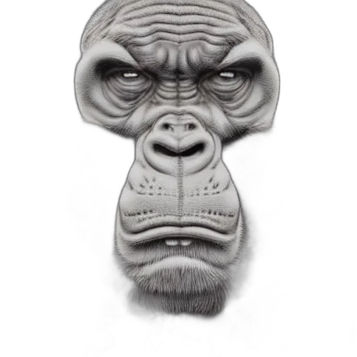 face, mask, creature, animal transparent PNG cut-out