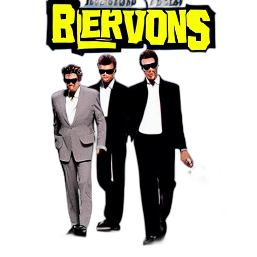 reservoir, dogs, poster, but transparent PNG cut-out