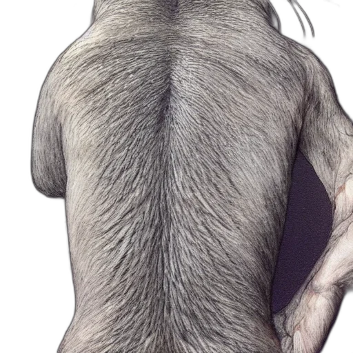 animal, creature, hair, staff transparent PNG cut-out