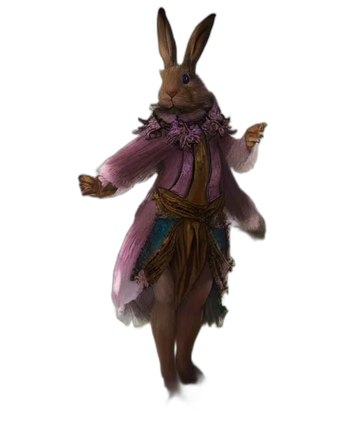 staff, mask, dress, creature transparent PNG cut-out