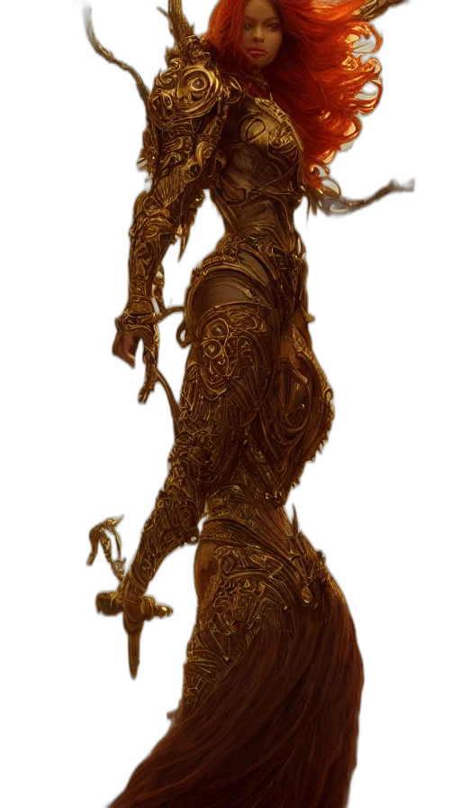 staff, dress, creature, robot transparent PNG cut-out