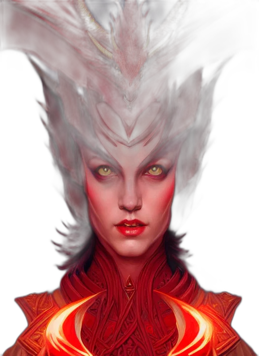 face, dragon, creature, fantasy art transparent PNG cut-out