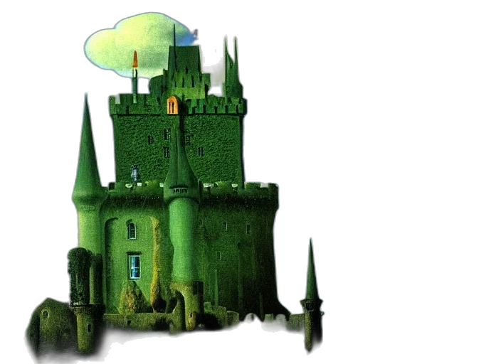 crown, building, dragon, concept art transparent PNG cut-out
