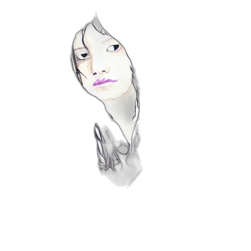 face, mask, creature, hair transparent PNG cut-out
