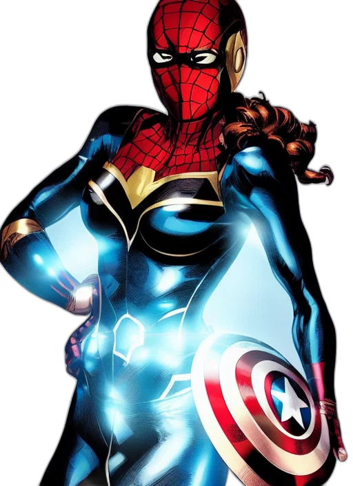 mask, comic book art, concept art, full transparent PNG cut-out