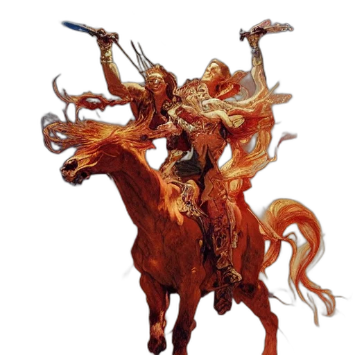 animal, staff, concept art, fantasy art transparent PNG cut-out