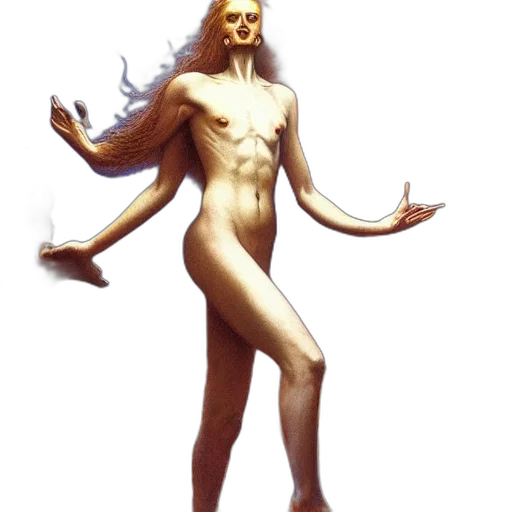creature, staff, concept art, fantasy art transparent PNG cut-out