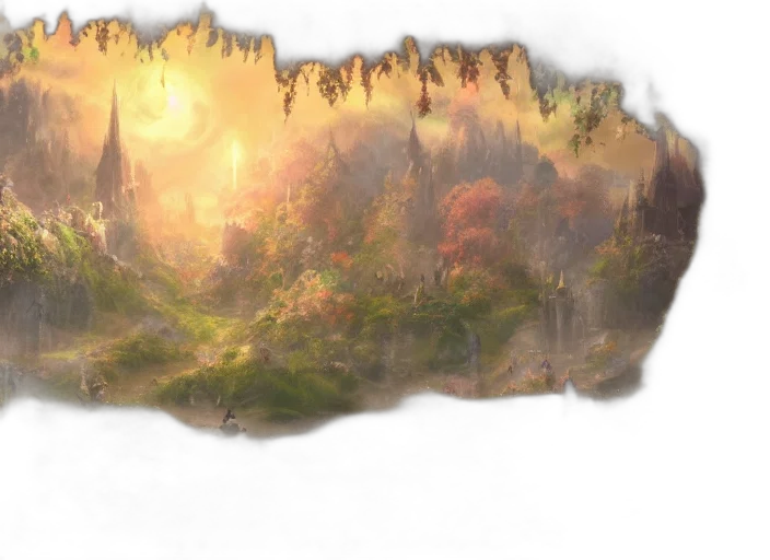 dragon, crown, sword, tree transparent PNG cut-out