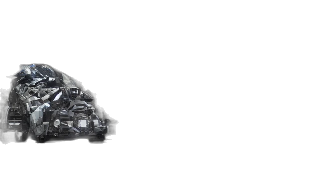 car, robot, shoes, weapon transparent PNG cut-out