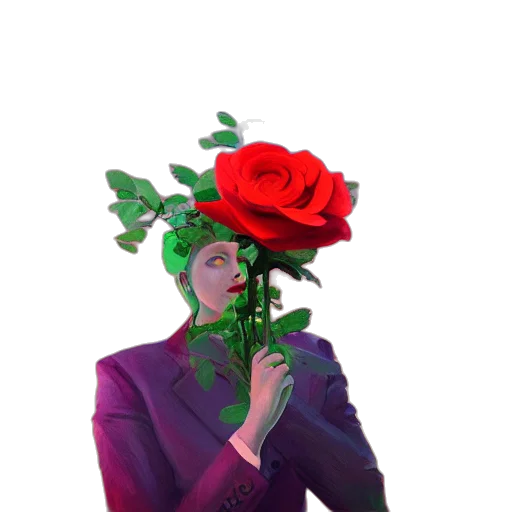hat, flower, crown, mask transparent PNG cut-out