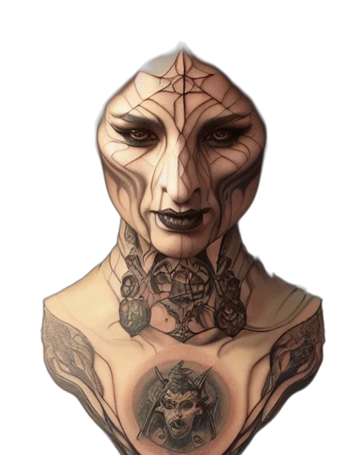 mask, face, jewelry, creature transparent PNG cut-out
