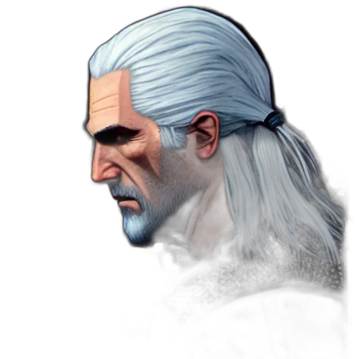face, staff, hair, dragon transparent PNG cut-out