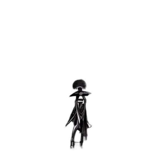 hat, creature, robot, staff transparent PNG cut-out