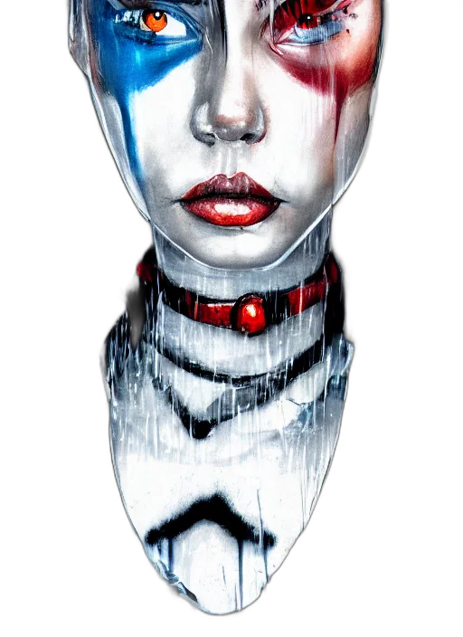 robot, mask, face, jewelry transparent PNG cut-out