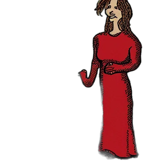 dress, staff, jewelry, concept art transparent PNG cut-out