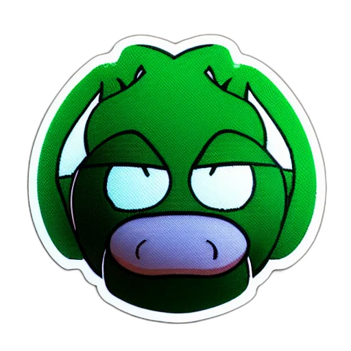 dragon, face, mask, staff transparent PNG cut-out