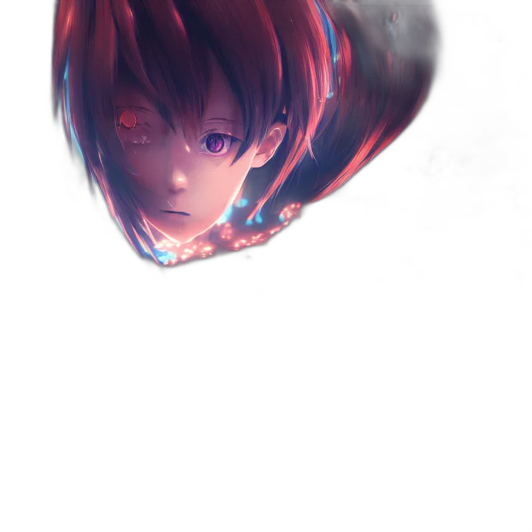 face, robot, mask, hair transparent PNG cut-out