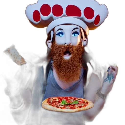 food, staff, concept art, 3d render transparent PNG cut-out