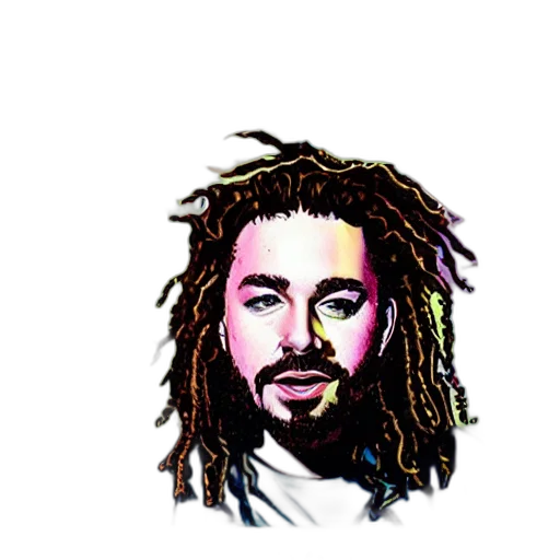 hair, staff, jacket, face transparent PNG cut-out