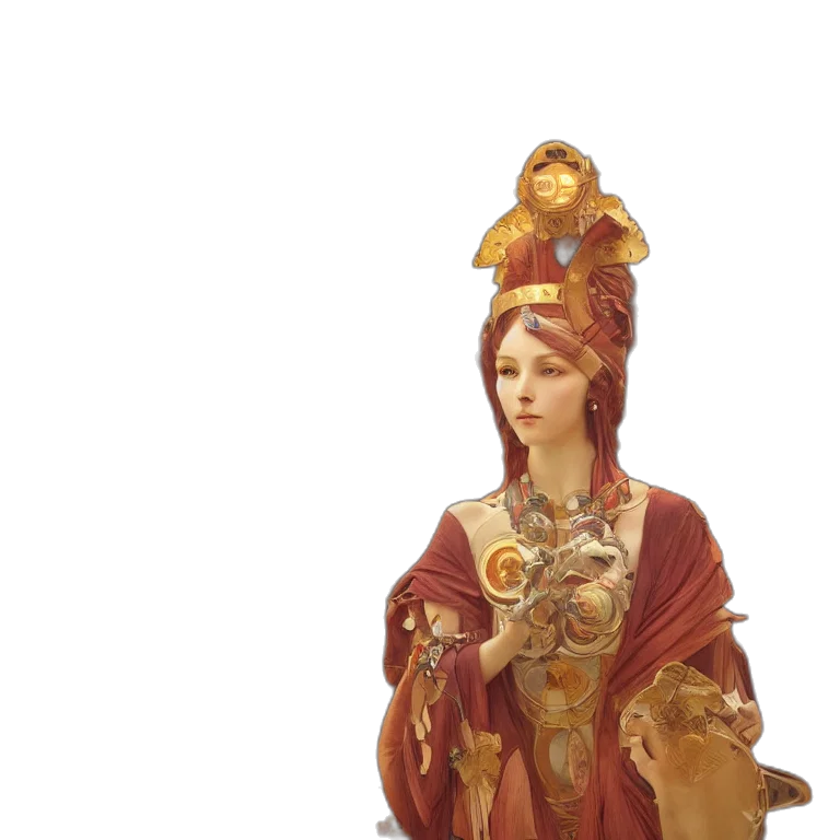 crown, staff, jewelry, hat transparent PNG cut-out
