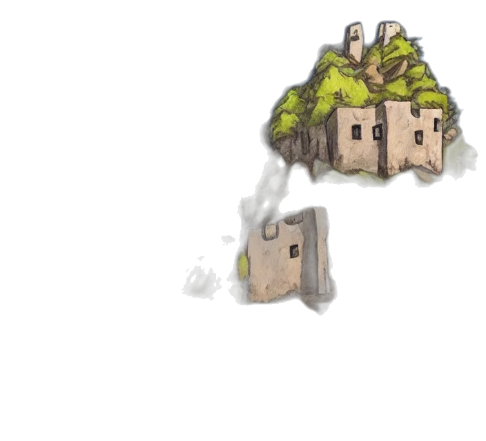 building, dragon, concept art, pixel art transparent PNG cut-out