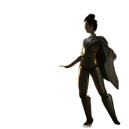 staff, sword, dress, robot transparent PNG cut-out