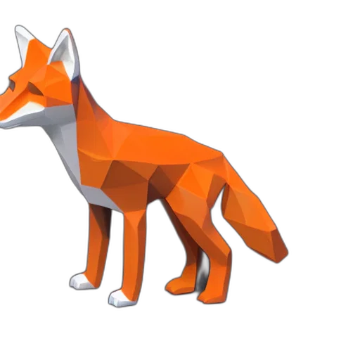 animal, creature, staff, 3d render transparent PNG cut-out