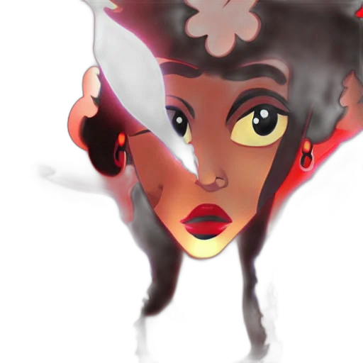 face, mask, staff, weapon transparent PNG cut-out