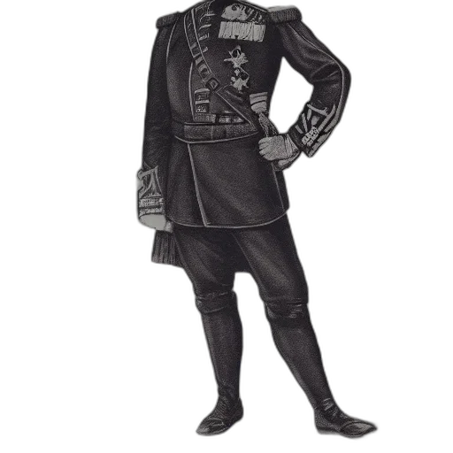 jacket, staff, robot, mask transparent PNG cut-out